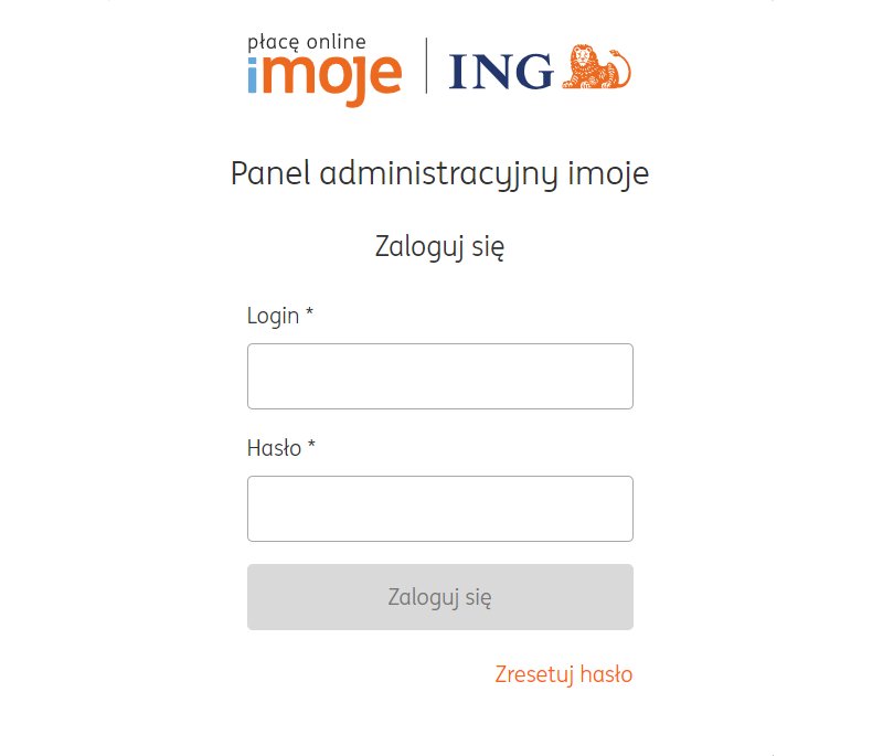 logowanie do imoje