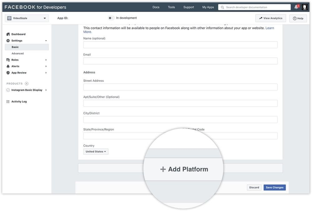 add platform