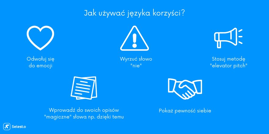 język korzyści