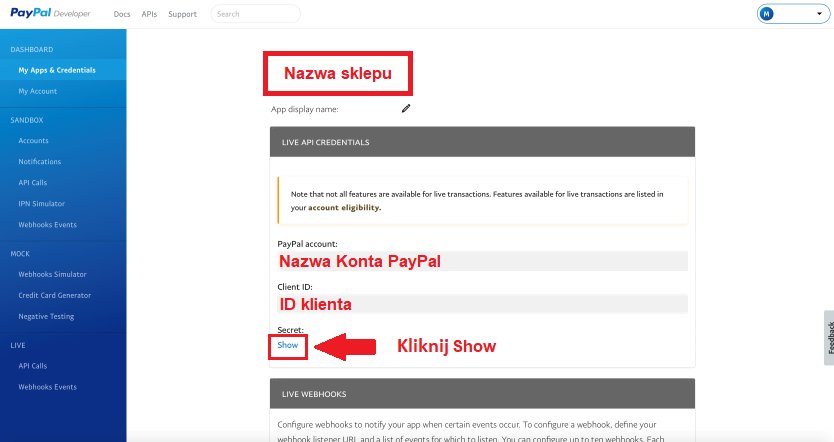 id klienta show