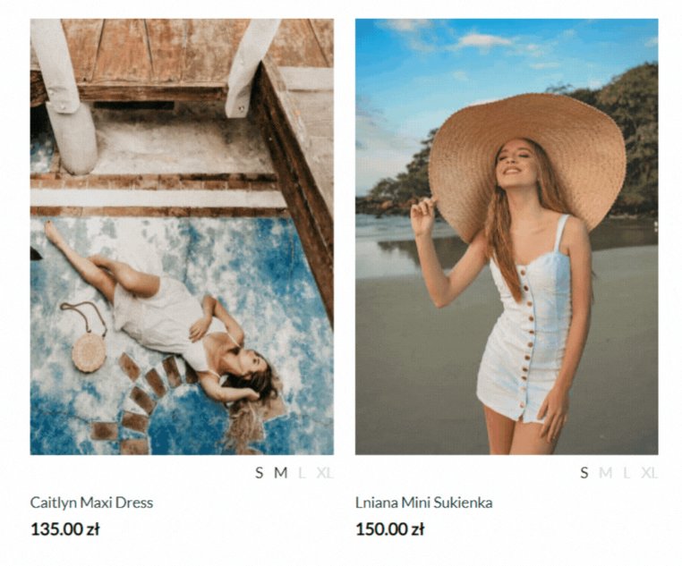 widok zdjęć głównych produktu