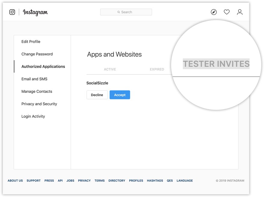 tester invites