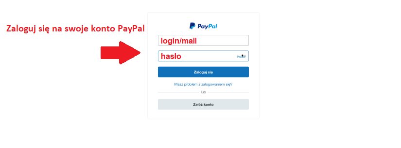 logowanie na paypal