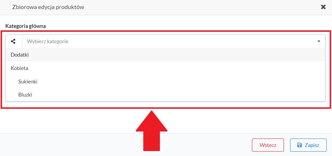 zbiorowa edycja produktów
