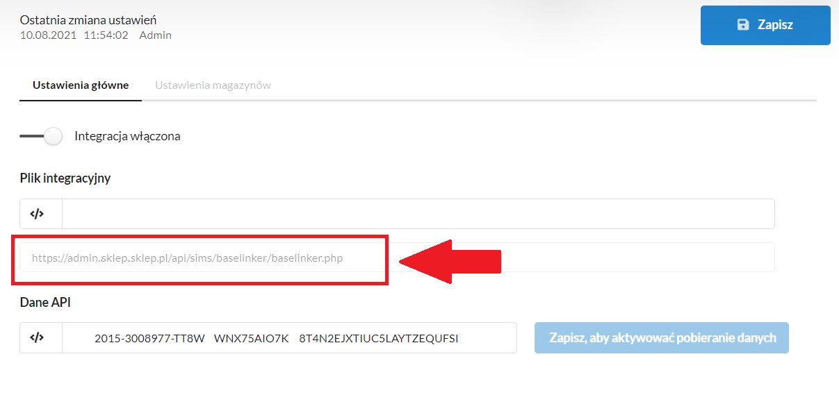plik integracyjny dla BaseLinker