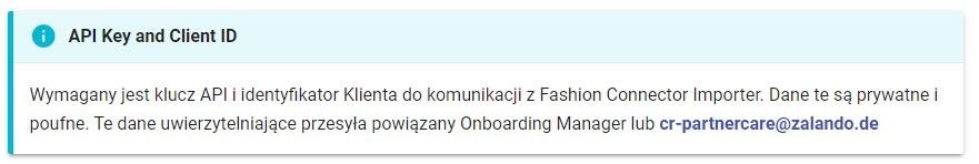 informacja Zalando