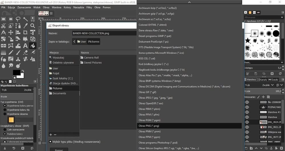 Gimp format pliku