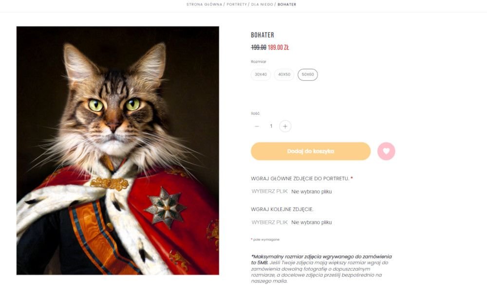 Personalizacja produktów