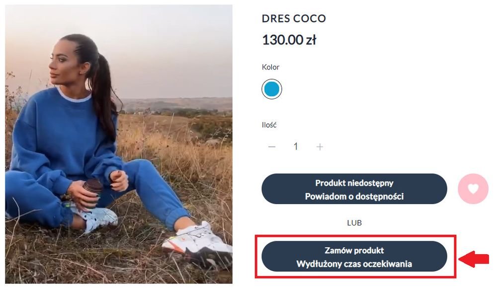 zamów z wydłużonym czasem oczekiwania