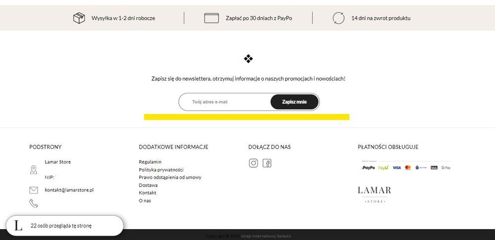 zapisz się do newslettera