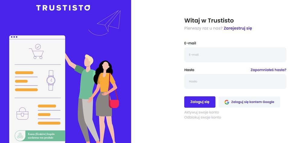 zaloguj się so trustisto