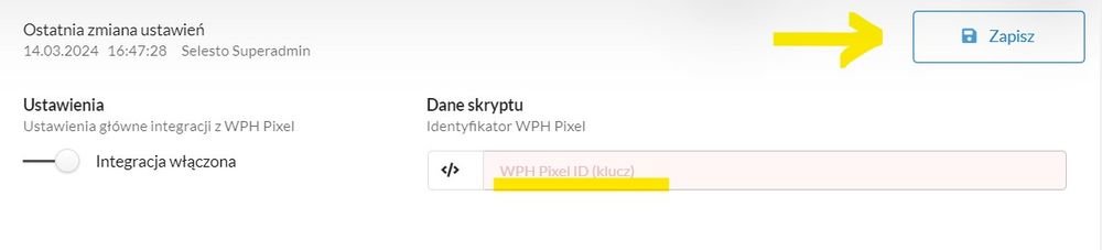 wph pixel identyfikator