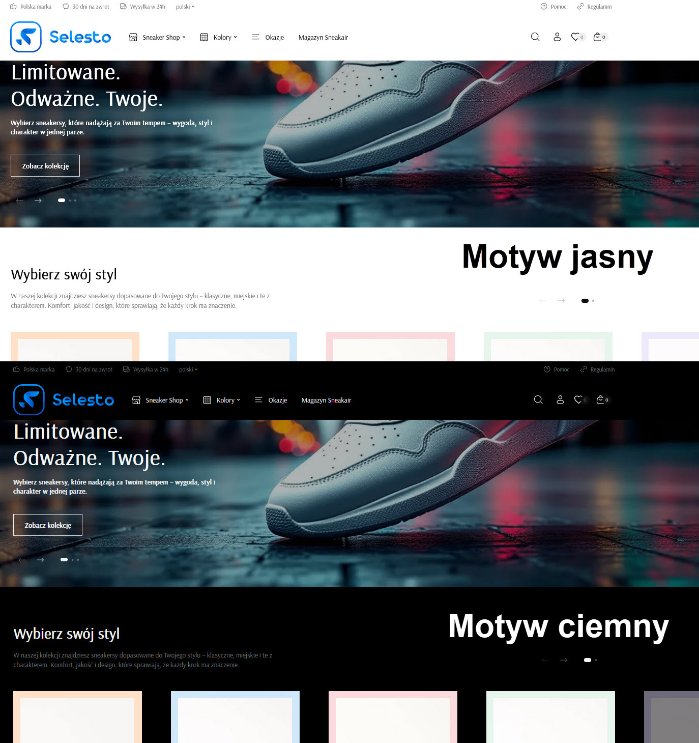 Selesto - motyw jasny 